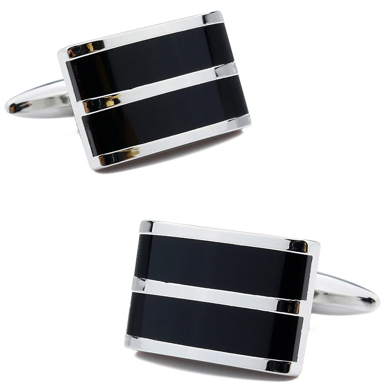 Luxury Stone Cufflinks for Mens Shirt High Quality Brand French Shirt Cuff Links Wedding Party Jewelry Low Price Promotion