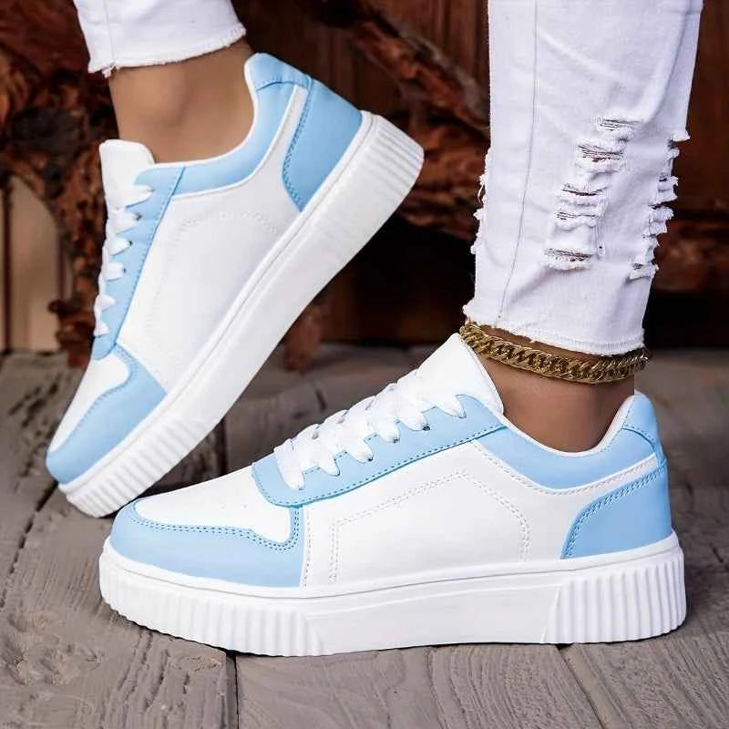 MAEDEF Women Shoes Man Casual Vulcanize Shoe Lace Up Women's Sneakers Non Slip Lightweight Comfortable Unisex Sports Shoes