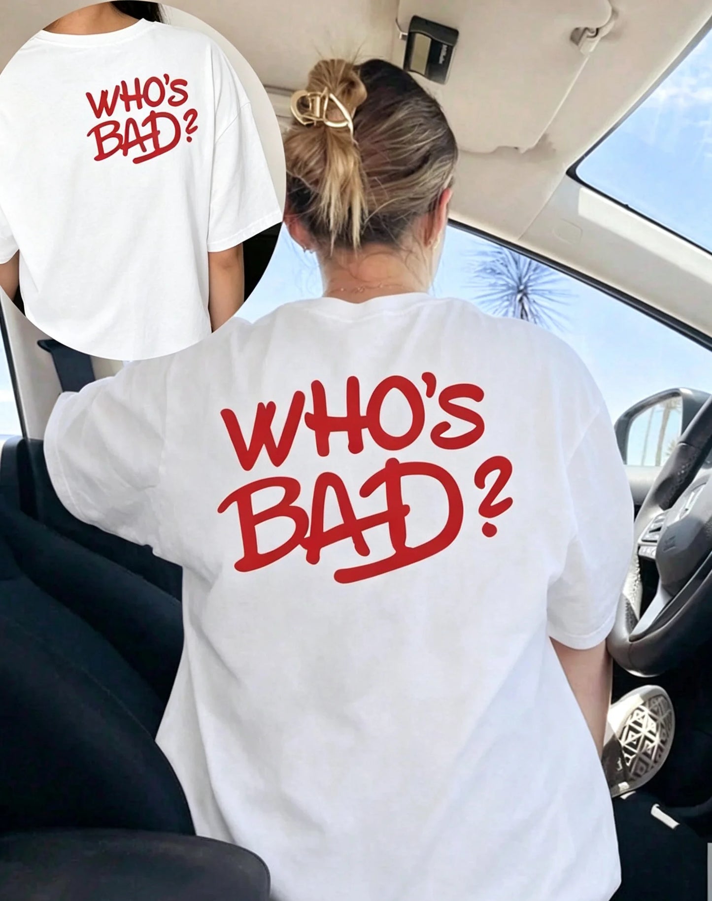 Women's Summer Casual Oversized Tee Shirt Crewneck Short Sleeve Blouse