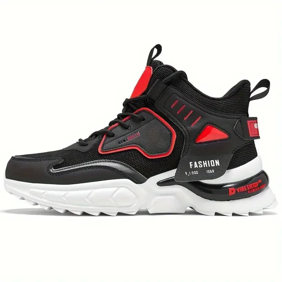 Men's Trendy Breathable Wear-resistant Chunky Sneakers Elevator Shoes Men's Footwear