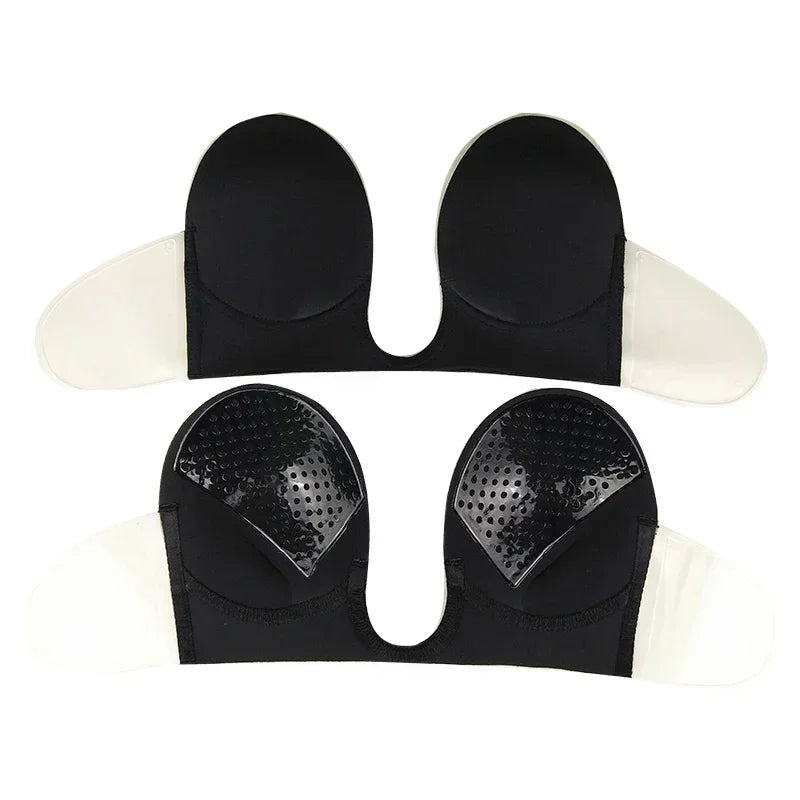 Invisible Push Up Bra Strapless Bras Dress Wedding Party Sticky Self-adhesive Silicone Brassiere Breathable