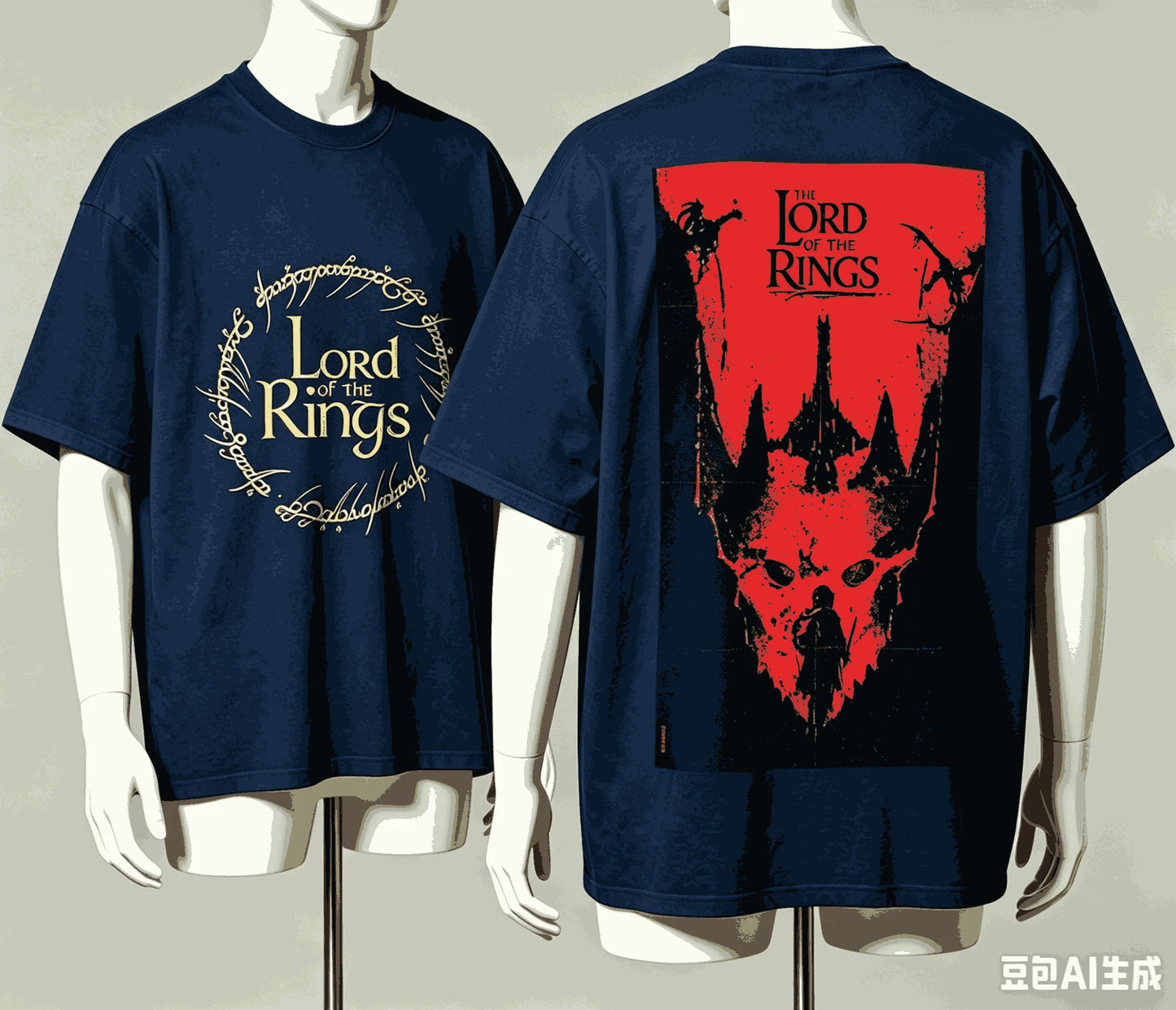 The Lord of the Rings for Fan Gift T-shirt Men Women Harajuku Oversized Unisex Short Sleeve Streetwear high quality Couples soft