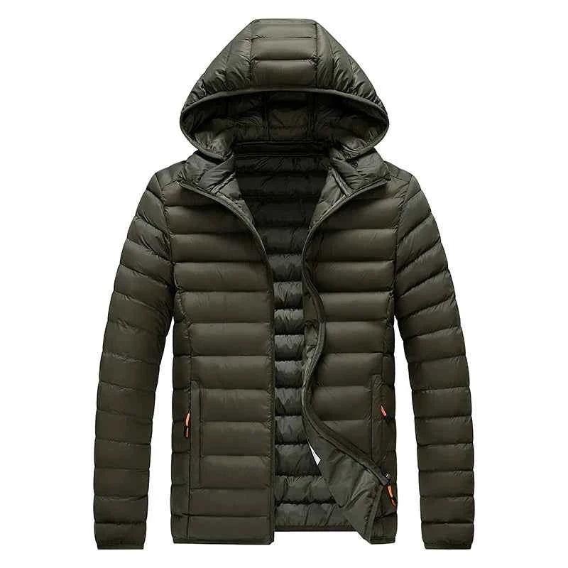 8XL Men New Autumn Winter Warm Waterproof Parkas Jacket Coat Mens Hooded Casual Outwear Detachable Hat Outfits Parkas Coat Male