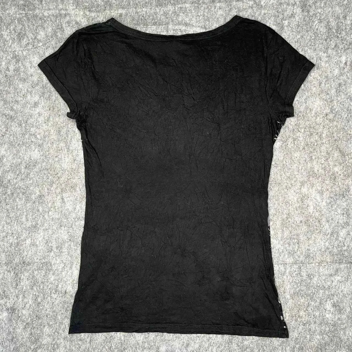 Y2K Punk Summer Vintage T-shirts Aesthetic Slim Crop Tops Grunge Print Harajuku Casual Sexy Short Sleeve Tops Streetwear 90s