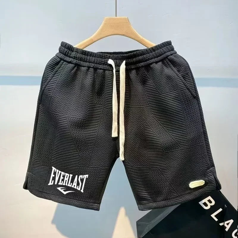 2025 New casual printed shorts fashionable and popular men's shorts