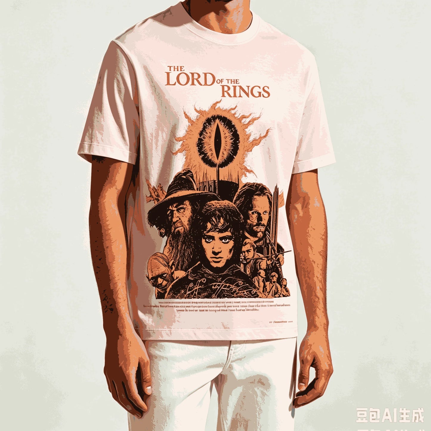 The Lord of the Rings for Fan Gift T-shirt Men Women Harajuku Oversized Unisex Short Sleeve Streetwear high quality Couples soft