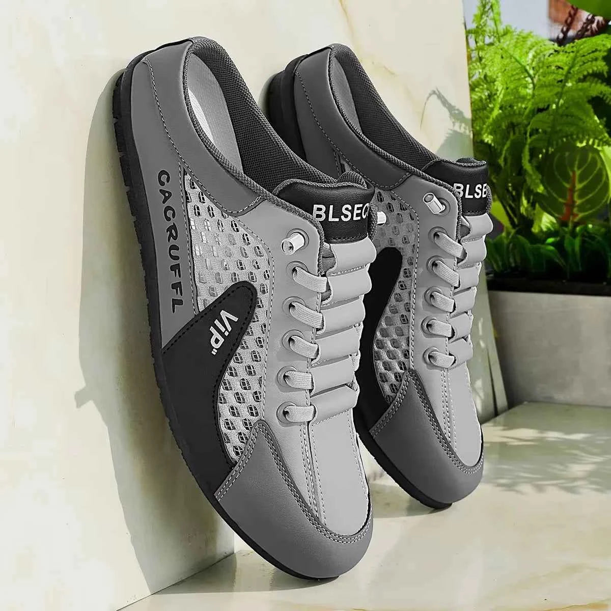 2025 New Men's Casual Slip-Ons - Durable, Comfortable, Breathable & Stylish Half-Slippers
