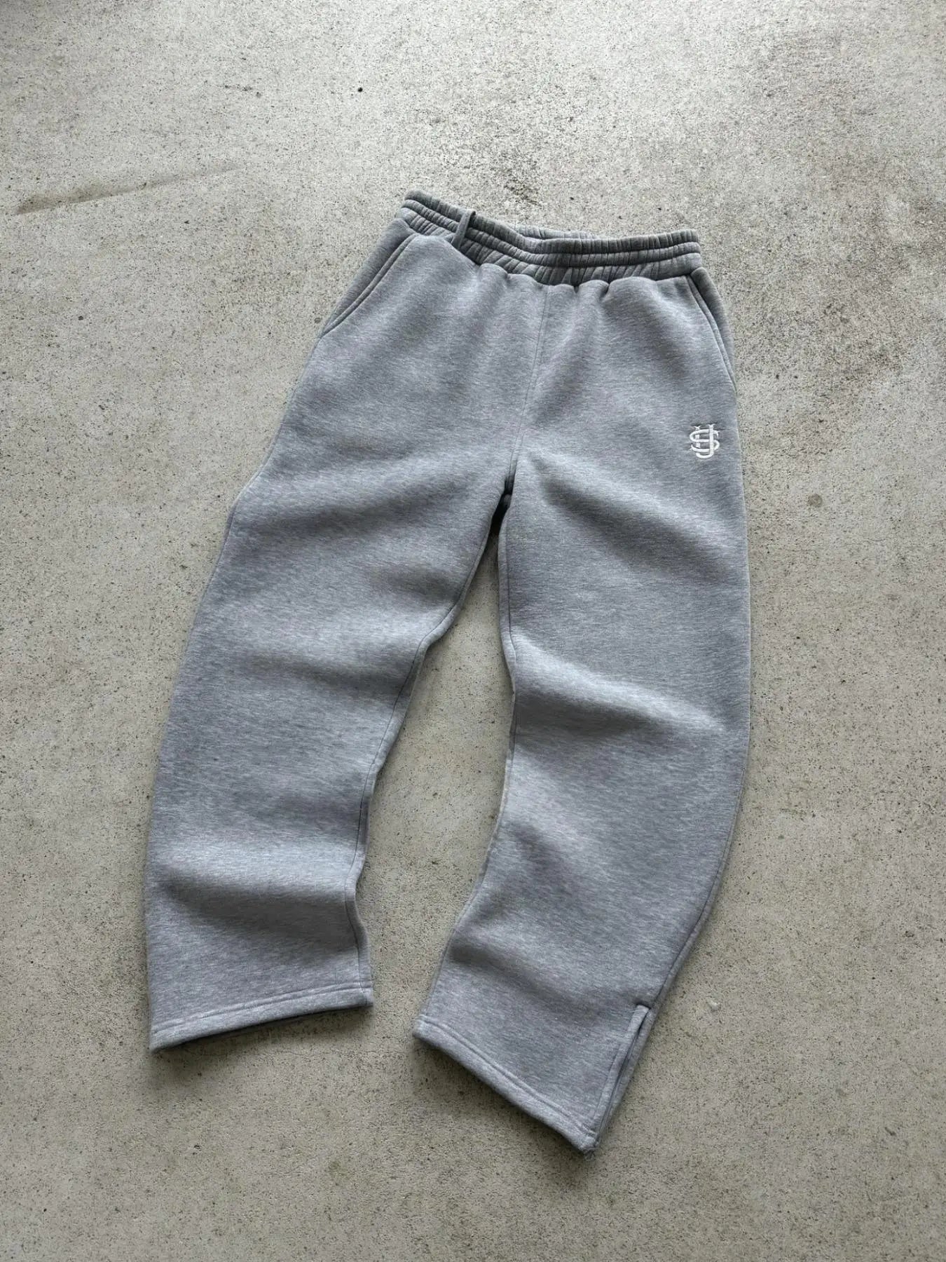 New Y2K Pants Personalized Pant Leg Zipper Embroidery Hip Hop Casual Joggers Men Pants Retro Straight Pants Tracksuit Streetwear