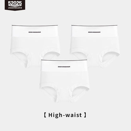 52025 Women's High-Waist & Mid-Waist Briefs – Ultra-Soft Modal Panties with Gentle Shaping, Silky Feel and Barely-There Comfort
