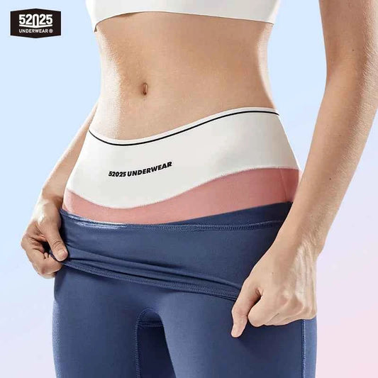 52025 Women's High-Waist & Mid-Waist Briefs – Ultra-Soft Modal Panties with Gentle Shaping, Silky Feel and Barely-There Comfort