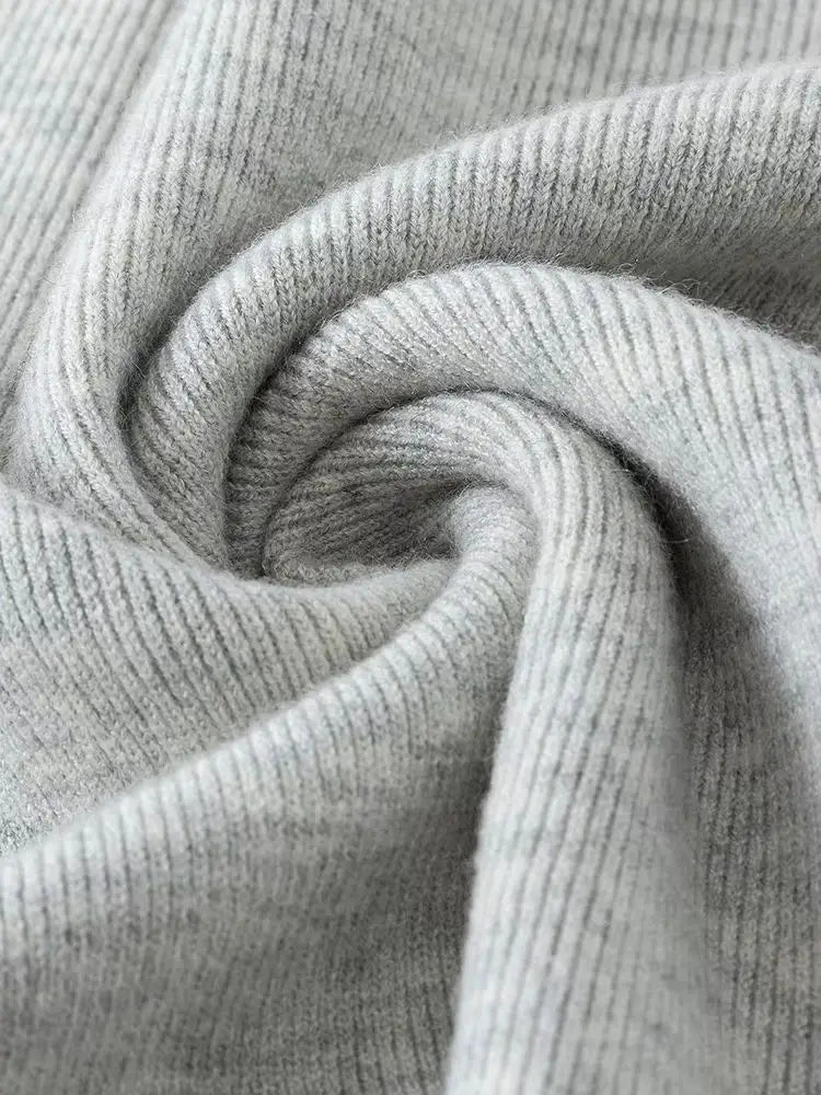 MZ62004 Women's Cashmere Blend Short Sleeve Knit Top Mock Neck Soft Textured Pullover Sweater for Work Daily Wear Fall 2026