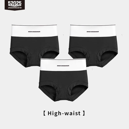 52025 Women's High-Waist & Mid-Waist Briefs – Ultra-Soft Modal Panties with Gentle Shaping, Silky Feel and Barely-There Comfort