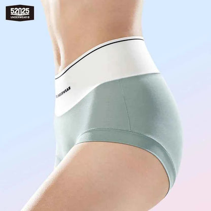 52025 Women's High-Waist & Mid-Waist Briefs – Ultra-Soft Modal Panties with Gentle Shaping, Silky Feel and Barely-There Comfort