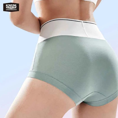 52025 Women's High-Waist & Mid-Waist Briefs – Ultra-Soft Modal Panties with Gentle Shaping, Silky Feel and Barely-There Comfort