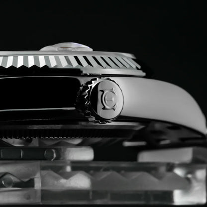 Eniton S1112G 38mm Man's Luxury Date Automatic Mechanical Watches Nh35 Movement Stone Dial Sapphire Crystal Adjustable Clasp
