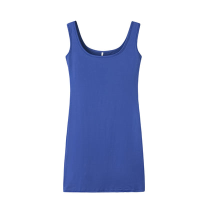 2023 Summer New Women's Solid Color Strap Casual Dress