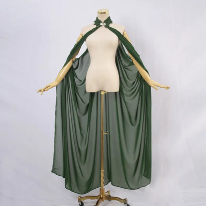 Medieval cape Unisex Mantle Hooded Cloak Coat Wicca Robe Medieval Cape Shawl  Witch Wizard Cosplay Costumes Women