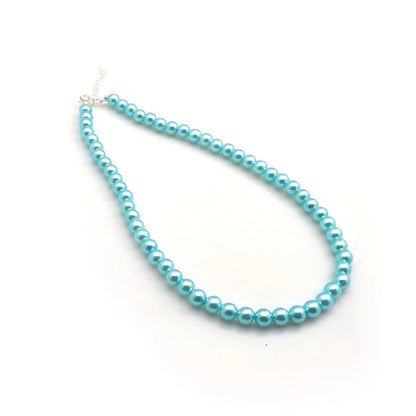 XiaoYaoTYM Mixed Lot 24pcs 8mm Imitation Pearl Necklace Fashion 17" Imitation Pearl Choker Wholesale