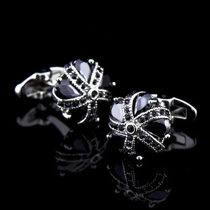 FLEXFIL Luxury shirt cufflinks for men's Brand cuff buttons cuff links gemelos High Quality round wedding abotoaduras Jewelry
