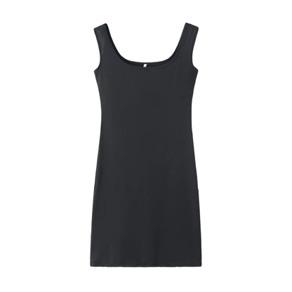 2023 Summer New Women's Solid Color Strap Casual Dress
