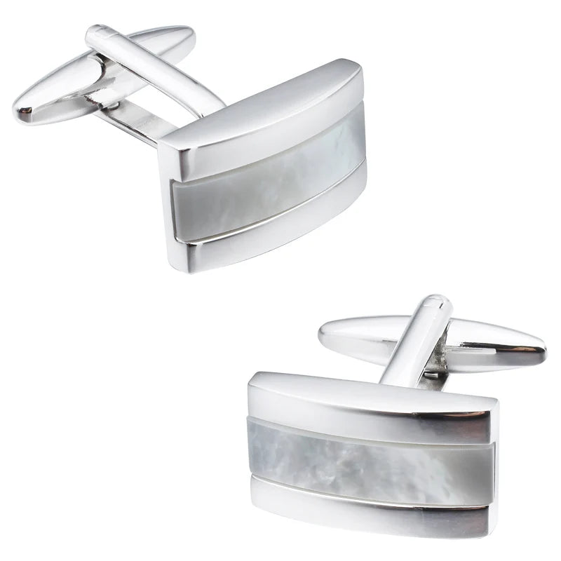 Luxury Stone Cufflinks for Mens Shirt High Quality Brand French Shirt Cuff Links Wedding Party Jewelry Low Price Promotion