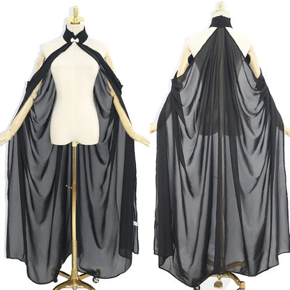 Medieval cape Unisex Mantle Hooded Cloak Coat Wicca Robe Medieval Cape Shawl  Witch Wizard Cosplay Costumes Women