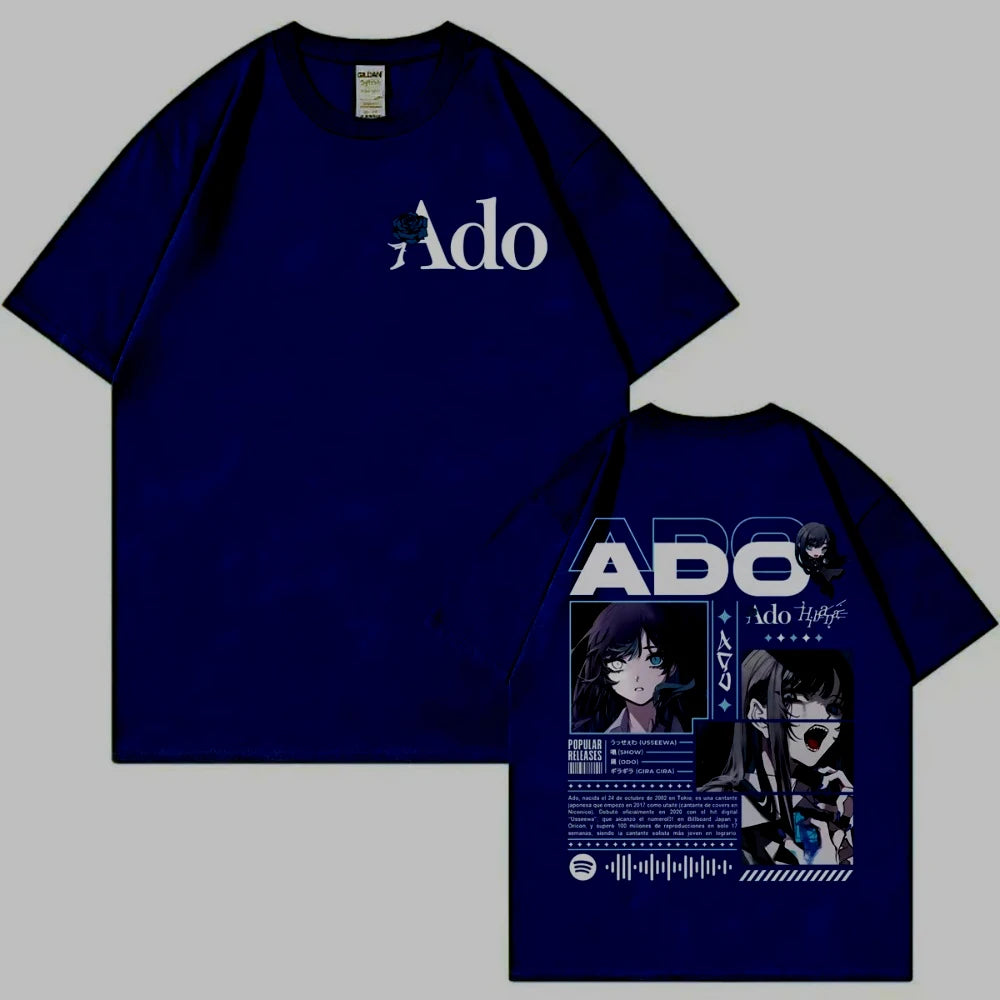 Singer Ado Hibana World Tour 2026 Graphic T-shirts Men Women's