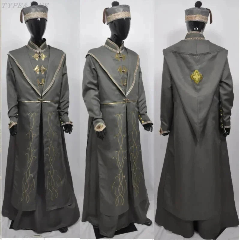 ✪2026✪ Harries Dreamer Dumbledore Cos Costume Albus Potters Cosplay Costume Anime Clothing Principal Wizardry Complete Party Su❤