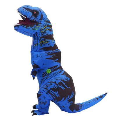 Tyrannosaurus Rex Inflatable Costume Mascot Parade Adult Cosplay Halloween Party Performance Props Activity Set