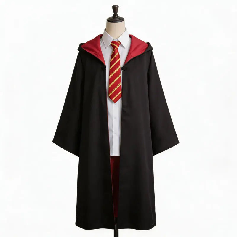 Cosplay Costumes Haloween Christmas Haliday Party Costume Magic Robe Cloak with Tie Kids Adult Uniform Outfit Gift Cosplay