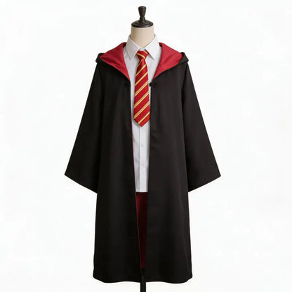 Cosplay Costumes Haloween Christmas Haliday Party Costume Magic Robe Cloak with Tie Kids Adult Uniform Outfit Gift Cosplay