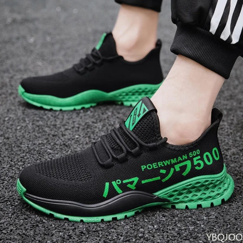 Large Size Spring and Autumn Fashion New Thick Sole Height Increasing Casual Men's Shoes Niche Trend Flat Sports Men's Shoes