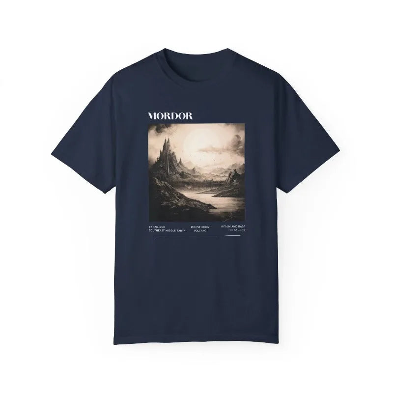 Mordor "The Lord of The Rings" T-shirt, Balador, Middle Earth Men's T-shirt Summer New Unisex Casual Fashion T-shirt