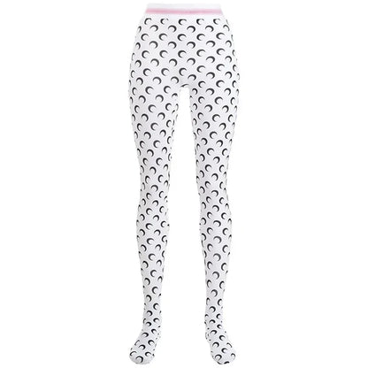 Fashionable Women Printed Elastic Jumpsuit Summer Casual Seamless Tight Thin Women\'s High Waisted Leggings