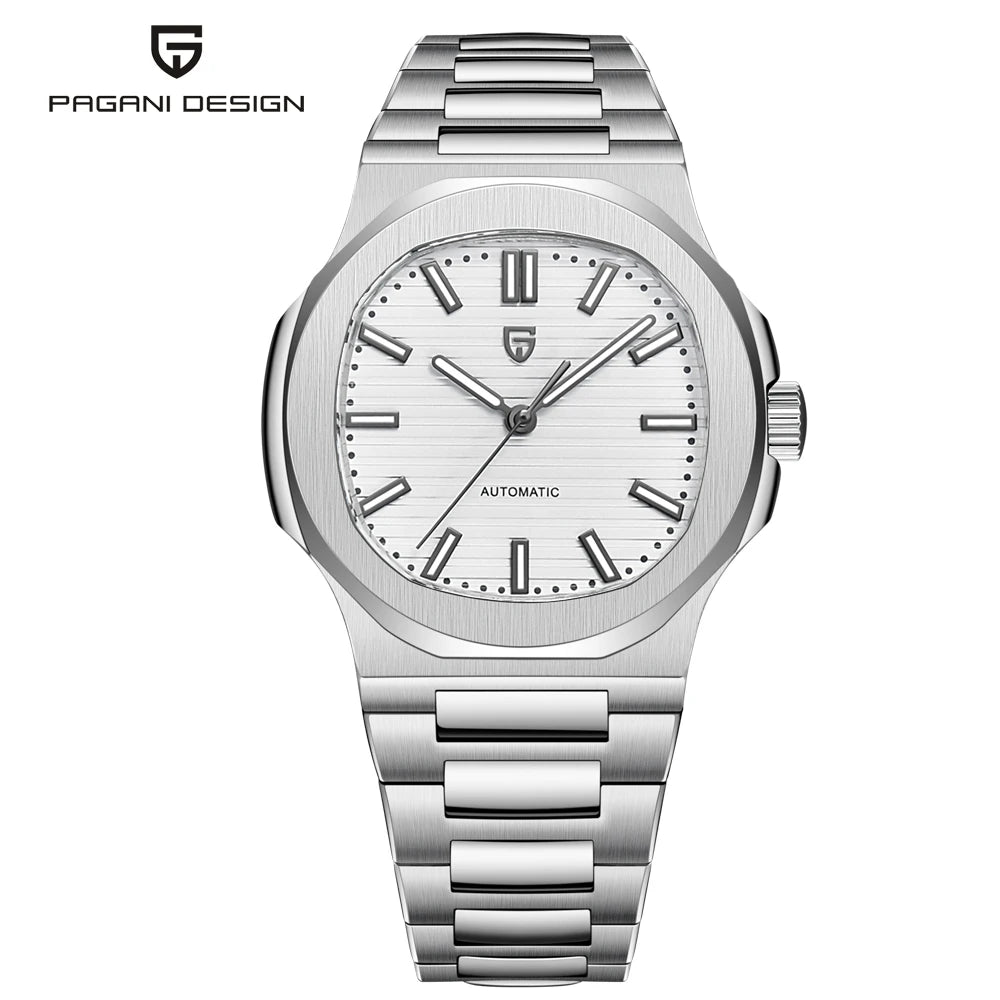 PAGANI DESIGN New Men's Watches Luxury Rose Gold Automatic Watch For Men Mechanical Wristwatch Waterproof AR Sapphire Clock 2026