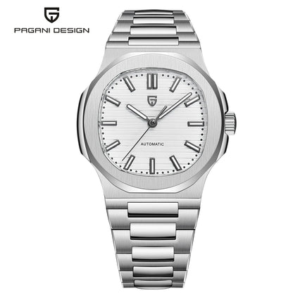 PAGANI DESIGN New Men's Watches Luxury Rose Gold Automatic Watch For Men Mechanical Wristwatch Waterproof AR Sapphire Clock 2026