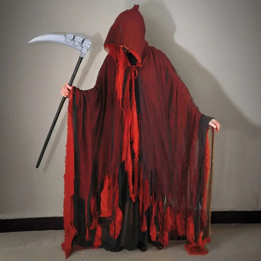 Polyester Halloween Ghost Cloaks Wizard Clothing Props Dementors Cosplay Costume Costumes Outfit Photo Pros