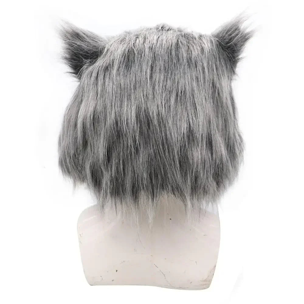 2026 Halloween Inosuke Hashibira Masker Helm  Cosplay Cape Haar Varkensmasker Hoofddeksels