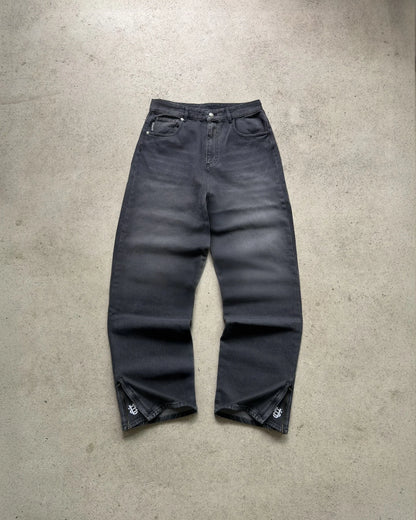 Casual jeans reversible pants ins fashion American retro Y2K loose high waist jeans women street clothing loose trousers pants