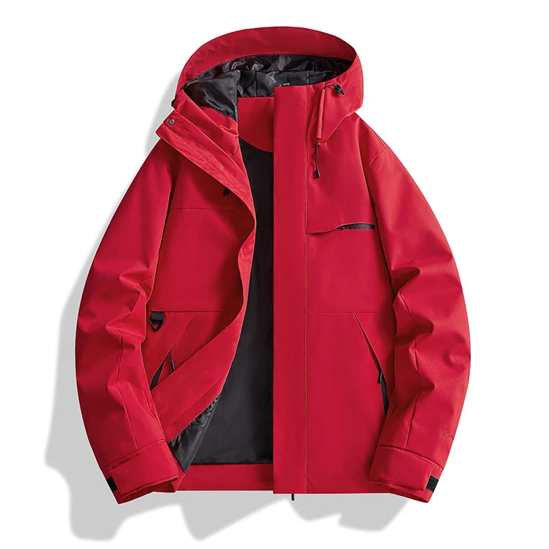 Spring Fall Waterproof Hiking Jacket Women Hooded Hunting Running Trekking Fishing Jackets Outdoor Ride Climbing Windbreaker
