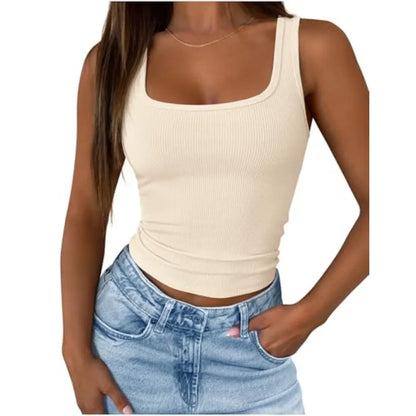 KIRUNDO Tank Tops for Women Slim Fit 2026
