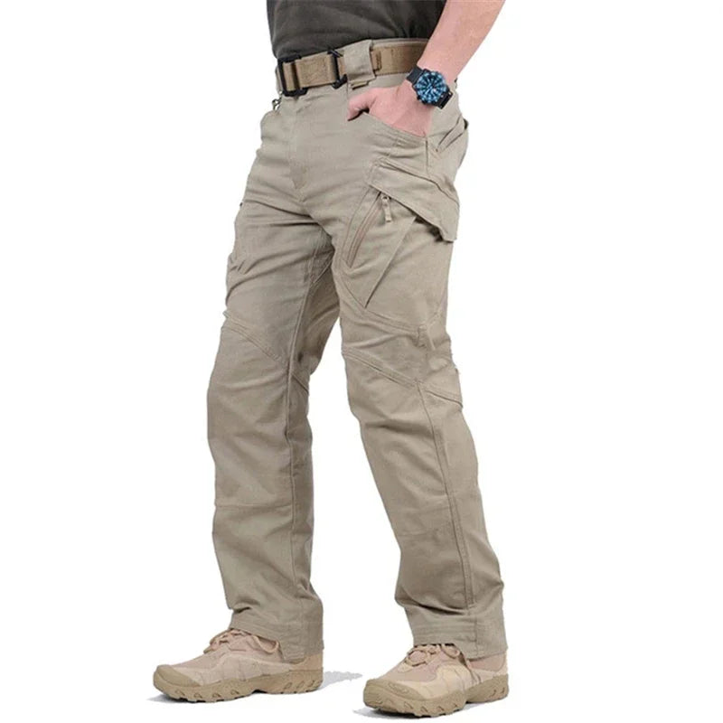 Outdoor Waterproof Tactical Cargo Pants Men Waterproof SWAT Breathable Casual Army Military Trousers Male Quick Dry Cargo Pants