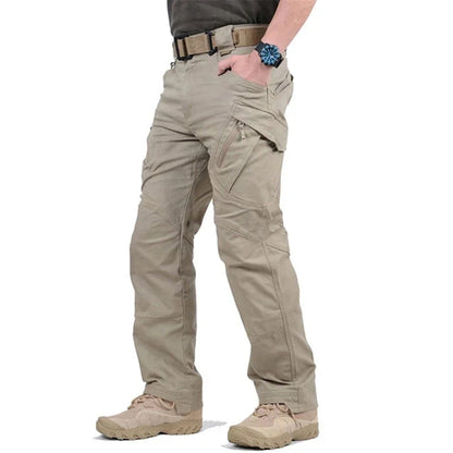Outdoor Waterproof Tactical Cargo Pants Men Waterproof SWAT Breathable Casual Army Military Trousers Male Quick Dry Cargo Pants