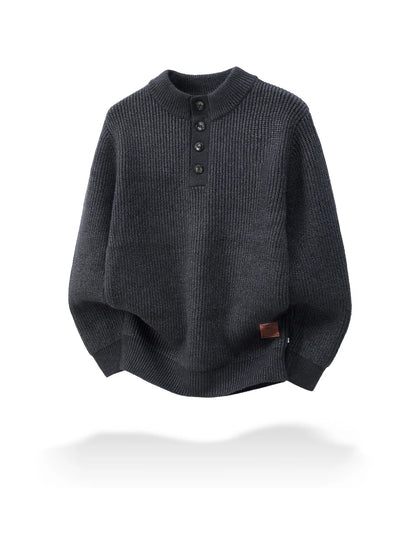 Men's Button-Up Plus-Size Knitted Sweater New Autumn and Winter Style Loose and Soft Pullover Sweater Trend tops Fit 50-150kg