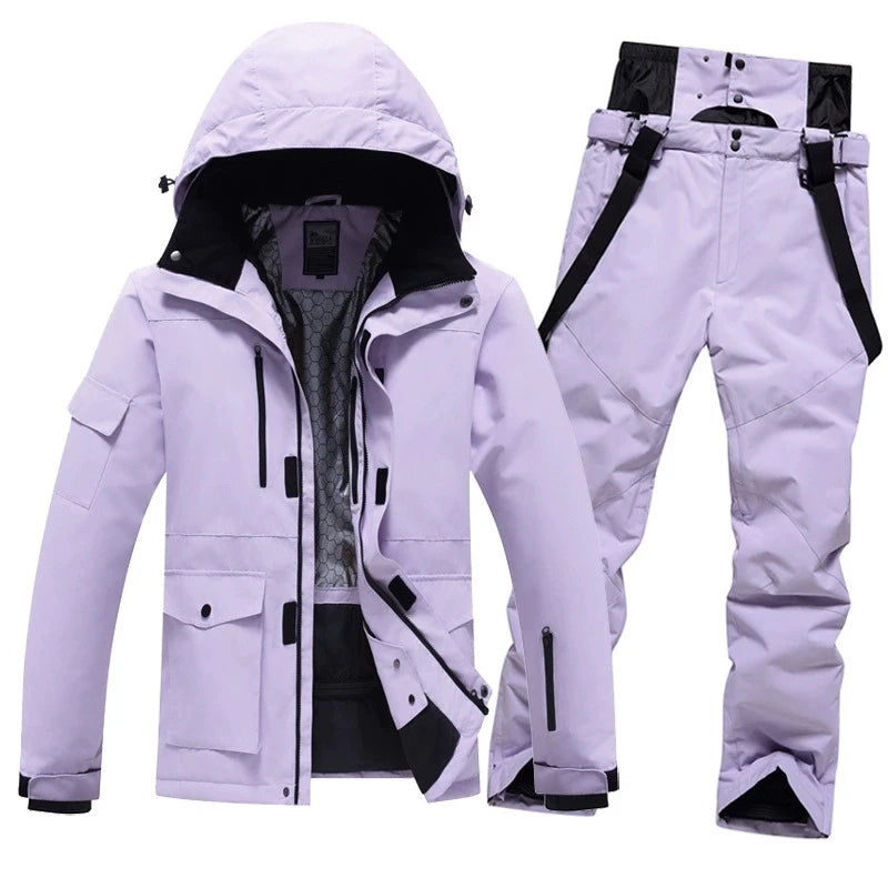 New, Men and Women, Winter Snow Wear, Ski Suit Sets, Snowboarding Suit, Ski Jackets and Pants, Ski Suit Jacket, Snow Clothes