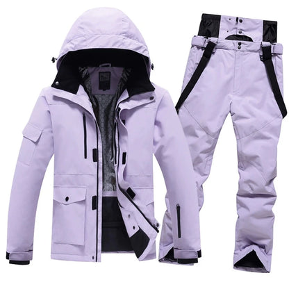 New, Men and Women, Winter Snow Wear, Ski Suit Sets, Snowboarding Suit, Ski Jackets and Pants, Ski Suit Jacket, Snow Clothes