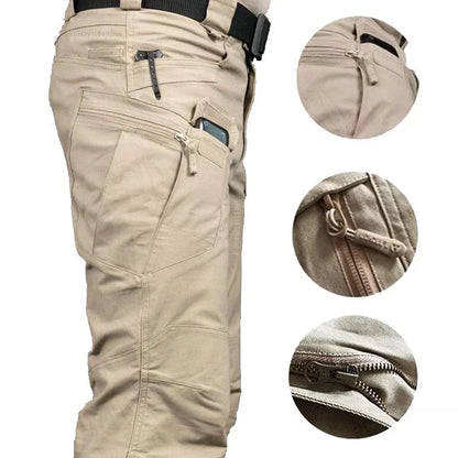 Outdoor Waterproof Tactical Cargo Pants Men Waterproof SWAT Breathable Casual Army Military Trousers Male Quick Dry Cargo Pants