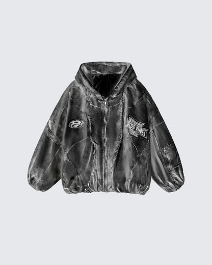 Autumn Winter New Men's Tide Original Design Techwear High Street Fashion Trend Vintage Jacket Chic Casual Coats Ins