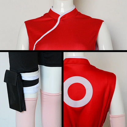 Anime Chuno Sakura cosplay dress neutral ninja cartoon