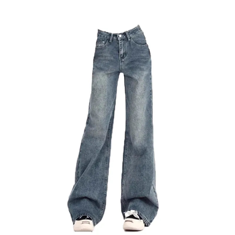 Ladies Jeans Flare Trousers Leisure Slimming Vintage Inspired Autumn  High Waist Bell  Women's pants Flared jeans jeans y2k